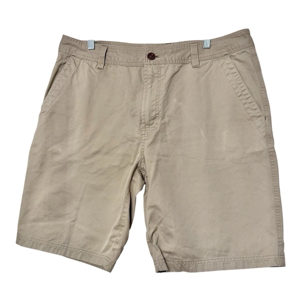 Marmot Chino Shorts 100% Organic Cotton Khaki 10"‎ inseam Men's 38